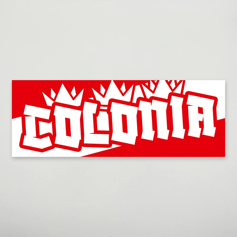 Aufkleber „Colonia Kronen“