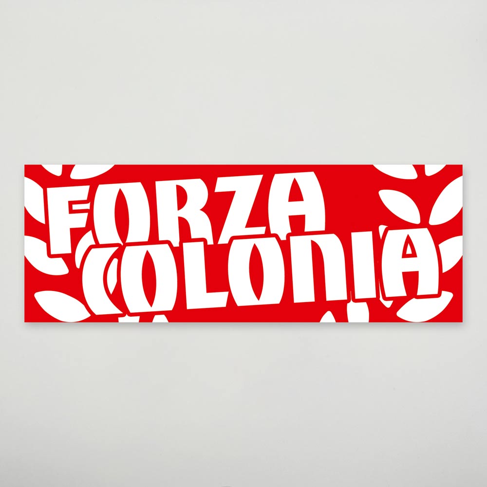 Aufkleber „Forza Colonia“