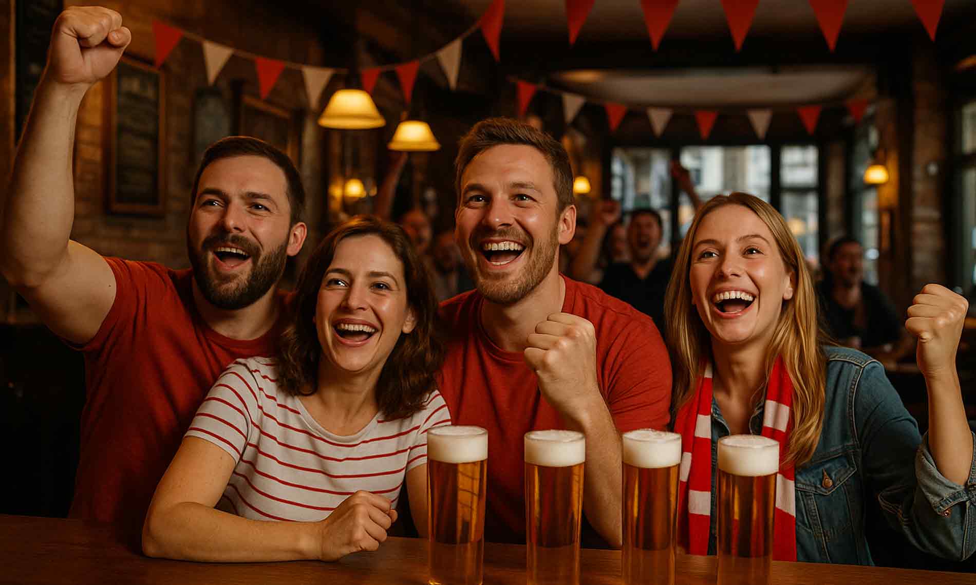 Die 6 besten Fußballkneipen in Köln