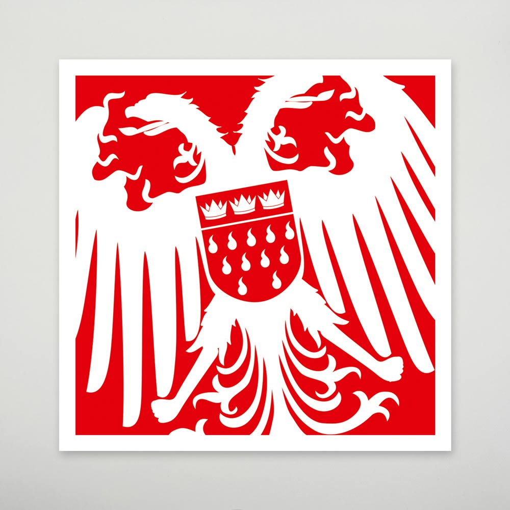 Aufkleber „Kölner Adler“