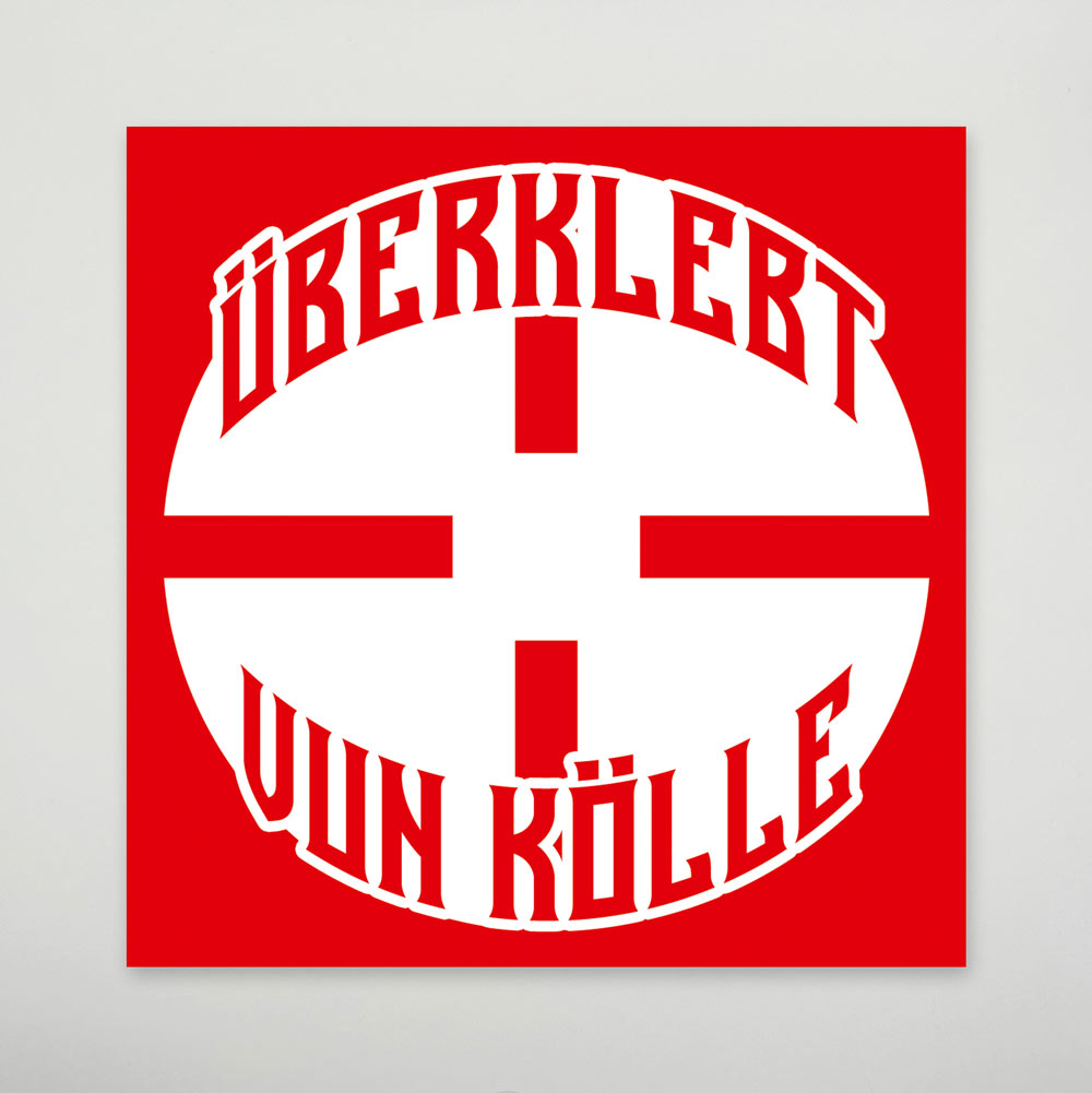 Aufkleber „Überklebt vun Kölle“