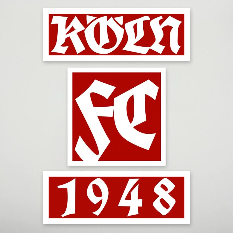 Aufkleber-Mix „Basic FC Tradition“