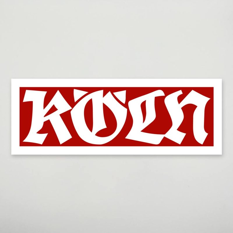 Aufkleber „Basic Köln Tradition“