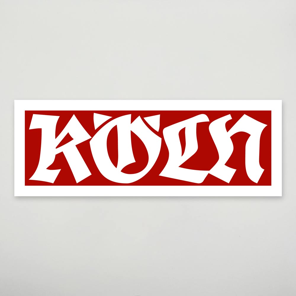 Aufkleber „Basic Köln Tradition“