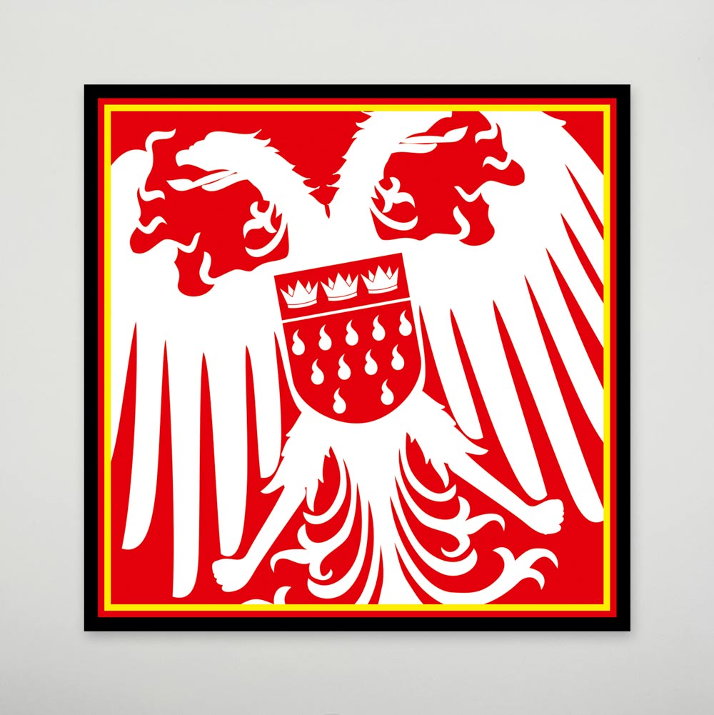 Aufkleber „Kölsche Bundesadler“