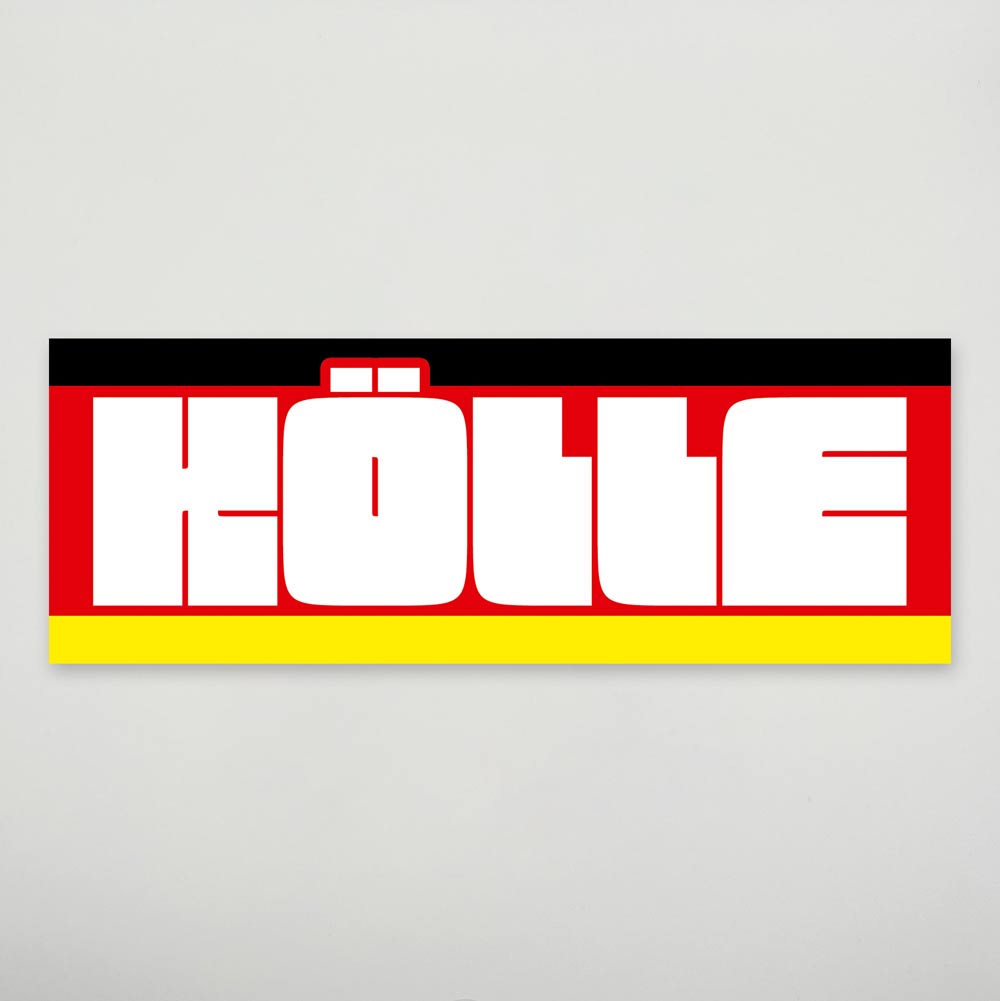Aufkleber „Deutsche Kölle“